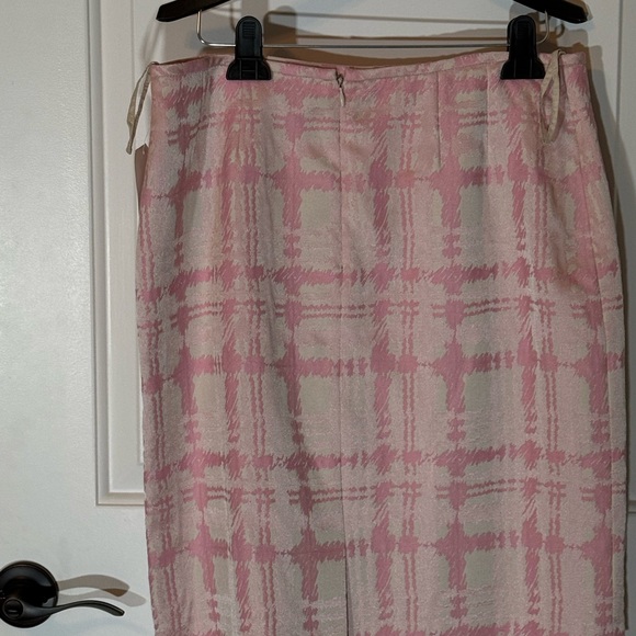 NEW Tahari Pink Two-Piece Skirt Set Size 10 - Picture 8 of 12